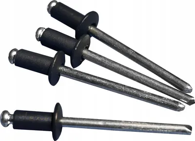 Produktbild von Senkniet Niete 4x8 - anthrazit (Packung - 100 Stück)