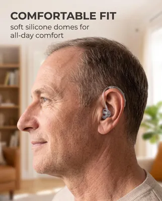 Immagine prodotto di Tappi auricolari in silicone morbido, 12 pezzi, traspiranti, ricambi per apparecchi acustici