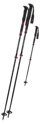 Imagen del producto de Bastones Komperdell Carbon C.2 Ultraligeros, color plateado, 110-140 cm, para hombre y mujer