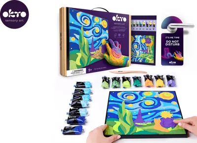Obrázok produktu pre Plastové maľovanky Malý princ v noci
