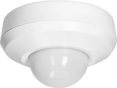 Immagine prodotto di ORNO | Sensore Di Movimento PIR - 360° - Bianco - IP44 - Alta Sensibilita - Energoefficiente