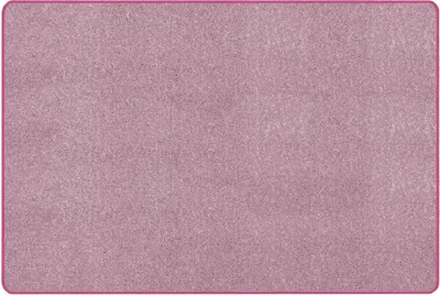 Produktbild von Primaflor Kurzflor Teppich MUMBAI - Hellrosé - 120x170cm - Gekettelter Teppich-Läufer für Wohnzimmer, Kinderzimmer & Flur