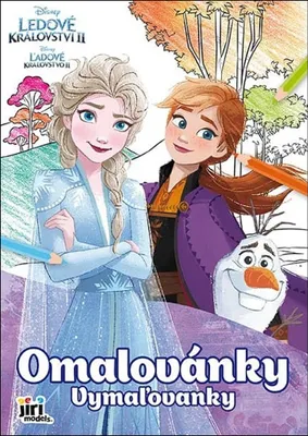 Zdjęcie produktu dla Kolorowanki/układanki - Lodowe Królestwo
