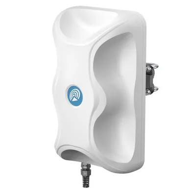 Produktbild von QuMax 5G/LTE & Wi-Fi Antenne für MikroTik RBxxx IP67 Mastmontage