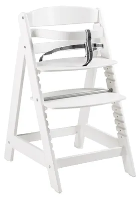 Produktbild von roba Treppenhochstuhl 'Sit Up Click', mitwachsend, innovativer Klickverschluss, Holz, weiß