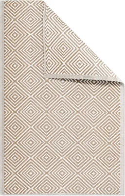 Produktbild von Teppich Wetterfest für Terrasse, Balkon und Garten - Taupe