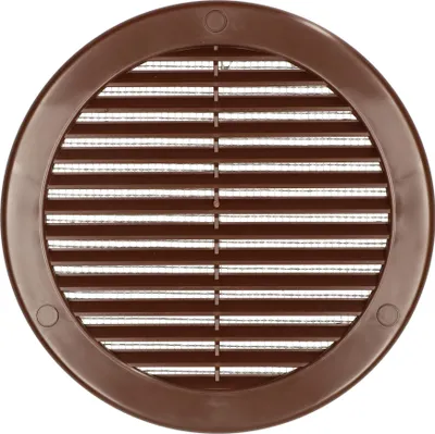 Immagine prodotto di Griglia di ventilazione rotonda KOTARBAU® ⌀ 150 mm marrone con zanzariera
