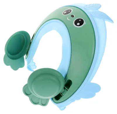 Produktbild von Duschhaube Verstellbar aus Weichem Wasserdichter Shampoo schutz für Junge Mädchen und Kleinkinder Kinderfreundliche Badehaube mit Ohr Augenschutz Krone Design für Jahre