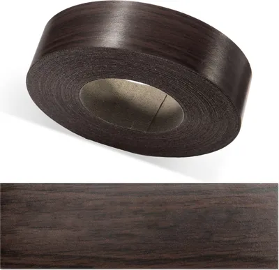 Produktbild von ben+camilla.com Kantenumleimer | Wenge 30 mm x 50 m | Sicherer, bequem, Profi Material