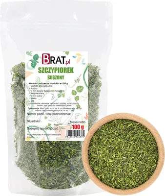 Obrázek produktu pro Sušená pažitka 100g