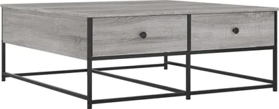 Obrázok produktu pre vidaXL Konferenčný stolík Grey Sonoma 100x99x40 cm Drevo Materiál