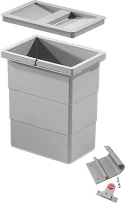 Immagine prodotto di Cestino interno Hailo 1093475 ReadyBin 18 L 320x226x295 mm incl. supporto a parete