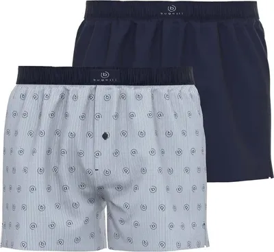 Produktbild von bugatti Wovenboxer Florenz 4er Pack 658 blue medium multicolor 6