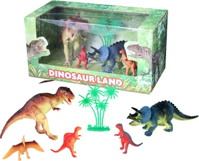 Produktbild von RAPPA Dinosaurier 5-13 cm im Karton