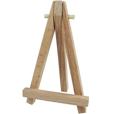 Produktbild von Deko-Mini-Staffelei für Tischkarten, 1 Stück,