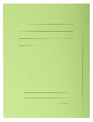 Produktbild von Exacompta 5x 50 Aktendeckeln mit Index, RC, A4 ,, Intensivgrün, 435013E