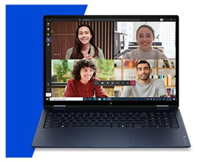 Immagine prodotto di HP E4EX3EA laptop AMD Ryzen AI 7 445 40,6 cm (16 pollici) Touch screen 2K 32 GB LPDDR5x-SDRAM 1 TB SSD Wi-Fi 7 (802.11be) Windows 11 Home Blu