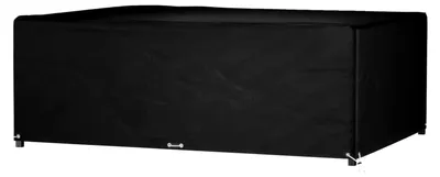 Produktbild von Abdeckung für Gartenmöbel, wasserdicht und UV-beständig, rechteckige Schutzhülle mit 12 Ösen, Schutzhaube für Rattanmöbel, 270x180x90cm