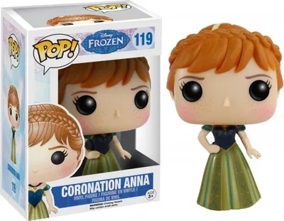 Produktbild von FUNKO Pop! Disney: Frozen - Coronation Anna, Sammelfigur, Cartoon