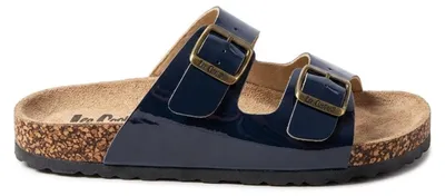 Produktbild von Damen-Flip-Flops LEE COOPER lackiert navy blau profiliert 36