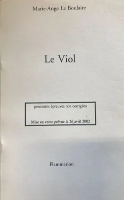Produktbild von Die Vergewaltigung