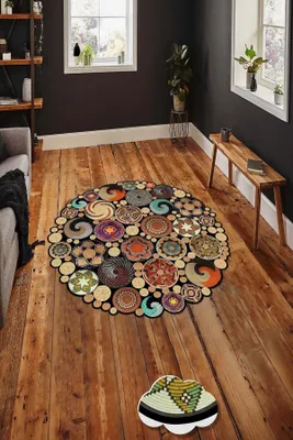 Image de Conceptum Hypnose, HMNT971- HMNT971HFT, Multicolore, Tapis, 100% POLYESTER