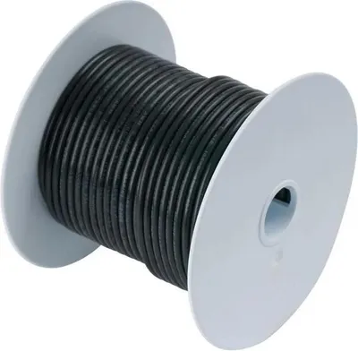 Image de Ancor Câble en cuivre étamé 12 Awg/3 Mm² Noir 30 m Noir 30 m