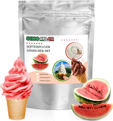 Obrázek produktu pro Melounová dánská jemná zmrzlina v prášku 10 kg