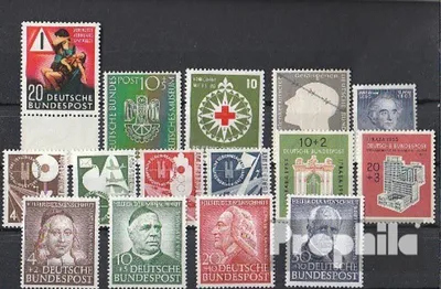 Produktbild von Briefmarken BRD (BR.Deutschland) 1953 1953 postfrisch