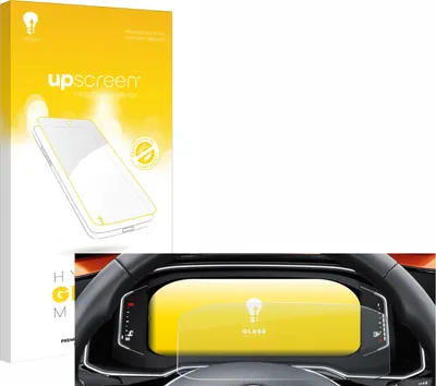Produktbild von upscreen Entspiegelungs Schutzglas für Volkswagen Polo 6 Digital Cockpit Pro Schutzfolie Panzer Folie Glas Display Schutz matt