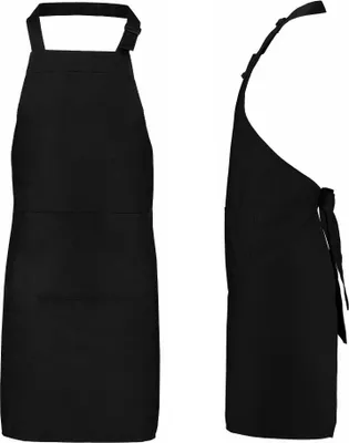 Immagine prodotto di Grembiule da cucina Benza - Nero - 75 x 85 cm