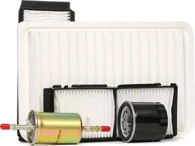 Produktbild von RIDEX Filterset Inspektionspaket Filtersatz für MAZDA 3 (BK) 3 Stufenheck (BK)