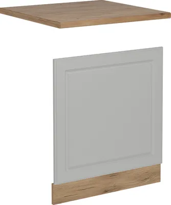 Produktbild von Frontblende Vicco R-Line Weiß Landhaus 60 cm , AP Eiche, Model 53875