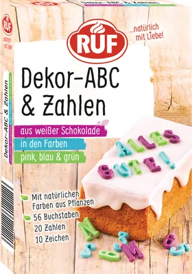 Produktbild von RUF Dekor ABC & Zahlen