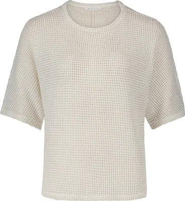 Produktbild von Casual Sweatshirt Rundhals Halbarm Fledermausärmel Gerade Passform 60 cm