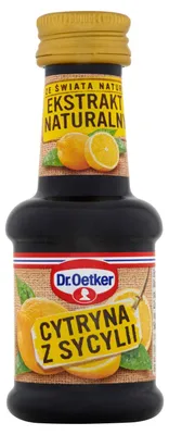 Obrázek produktu pro Dr. Oetker Ekstrakt naturalny z cytryny 30 ml