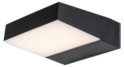 Image de Rabalux 77121 Lampes murales extérieures Laxa LED 14 plastique plastique noir