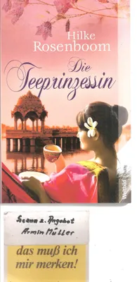 Produktbild von Rosenboom, H: Teeprinzessin