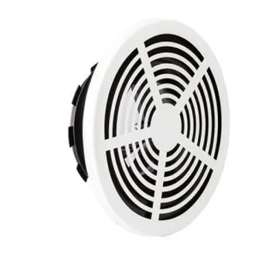 Produktbild von Kermi x-well Zu-/Abluftdurchlass SEA100 rund aus Metall, weiß, NW 125 mm