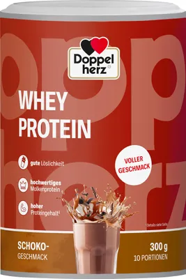 Produktbild von Doppelherz Whey Protein Schoko-Geschmack Pulver 300 g