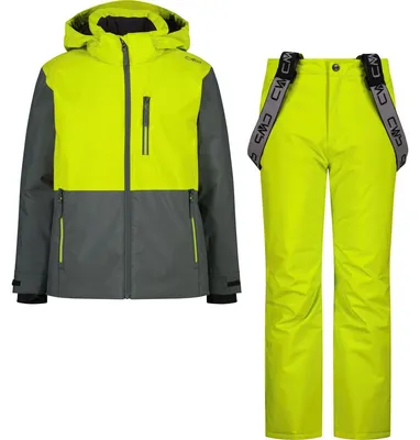 Produktbild von CMP Kinder Skijacke Ski SET Jacket AND Pant Gelb 116