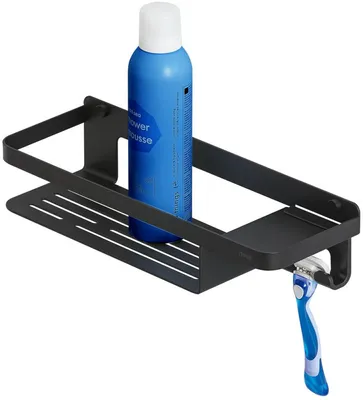 Produktbild von Tiger Caddy Duschkorb mit Haken Schwarz