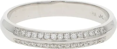 Produktbild von Ring Weißgold 585 Brillanten JL10-07-1405 JuwelmaLux Größe 52