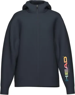 Immagine prodotto di HEAD, felpa con cappuccio e zip intera, modello da donna, colore blu navy, taglia M