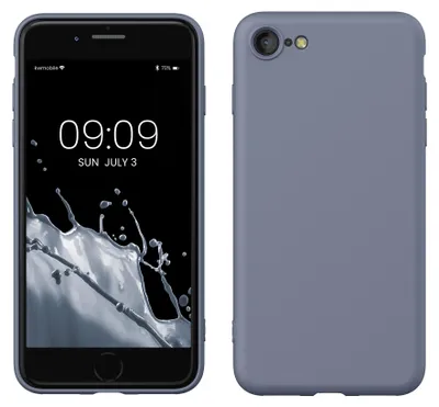 Produktbild von kwmobile Handyhülle für iPhone SE 2022 Hülle / iPhone SE 2020 / iPhone 8 / iPhone 7, für iPhone SE Hülle - Schutzhülle für kabelloses Laden - Case in