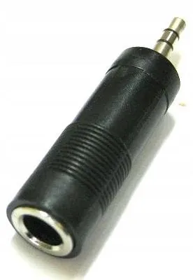 Produktbild von Lamex jack Adapter Minijack 3.5mm auf Klinke 6.3mm Stereo