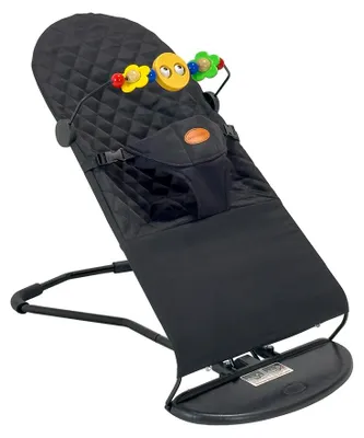 Immagine prodotto di Altalena per neonati, design ergonomico, posizioni reclinabili regolabili, colore nero