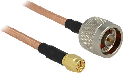 Produktbild von DeLOCK 88897, 1 m, RG-142, SMA