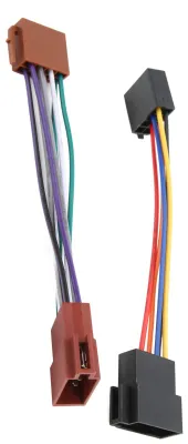 ISO-Radiodrahtadapter 16-Pin Buchse Kabelbaumadapter 2 Stück