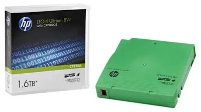 Produktbild von HPE LTO4 Ultrium 1.6TB Read/Write Data Cartridge, Leeres Datenband, LTO, 800 GB, 1,6 TB, 30 Jahr(e), 343 kBit/Zoll